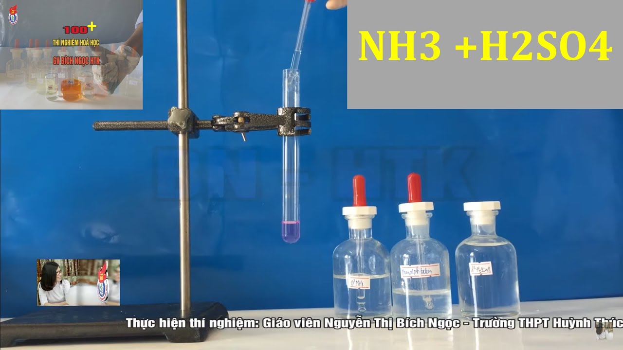 Phản ứng giữa NH3 và H2SO4 loãng