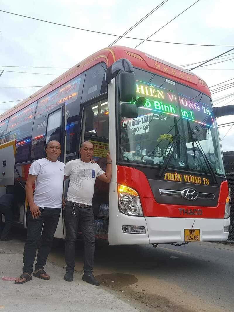 Nhà Xe Thiên Vương 78 - Thông tin liên hệ, giá vé và lịch trình