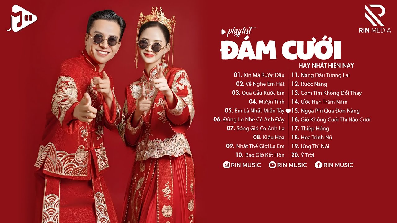 Nhạc đám cưới hay nhất - Tuyển chọn bài hát lãng mạn và sôi động