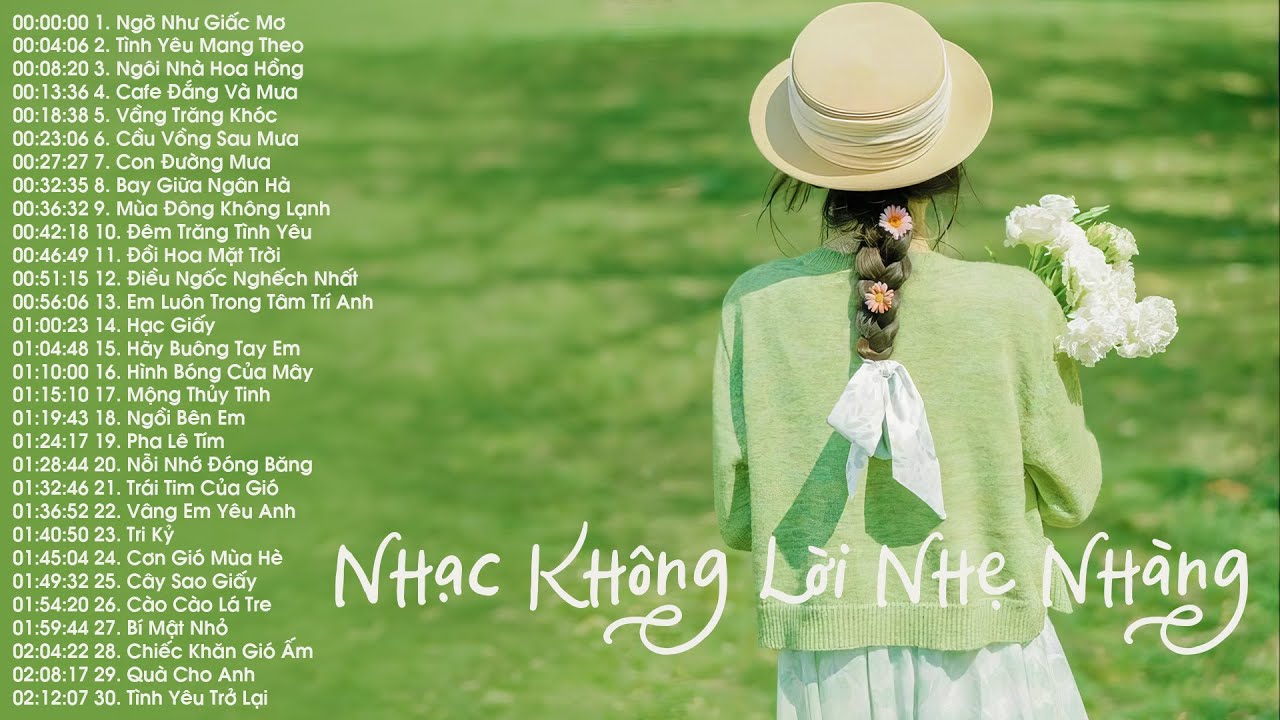 Nhạc Nhẹ Không Lời Hay Nhất