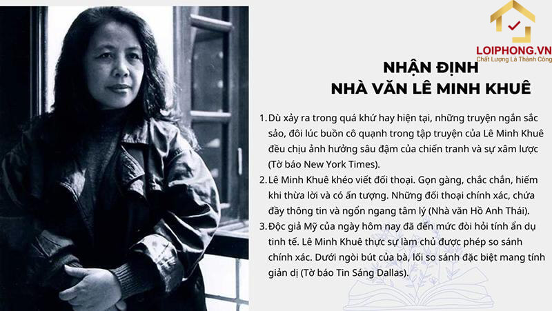 Nhận định về Lê Minh Khuê - Nhà văn nữ tiêu biểu của văn học Việt Nam