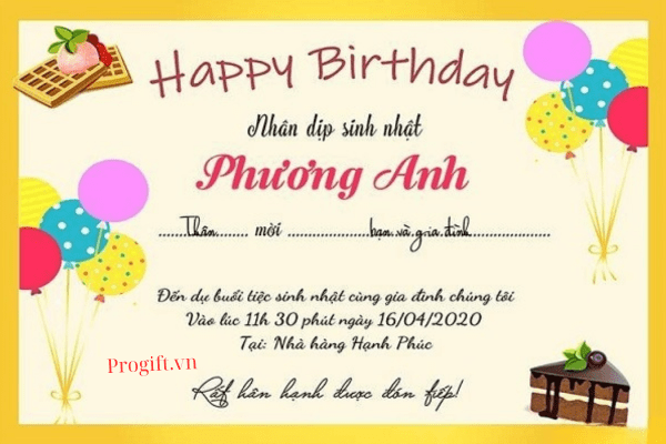 Những lời chúc sinh nhật ý nghĩa và món quà tuyệt vời