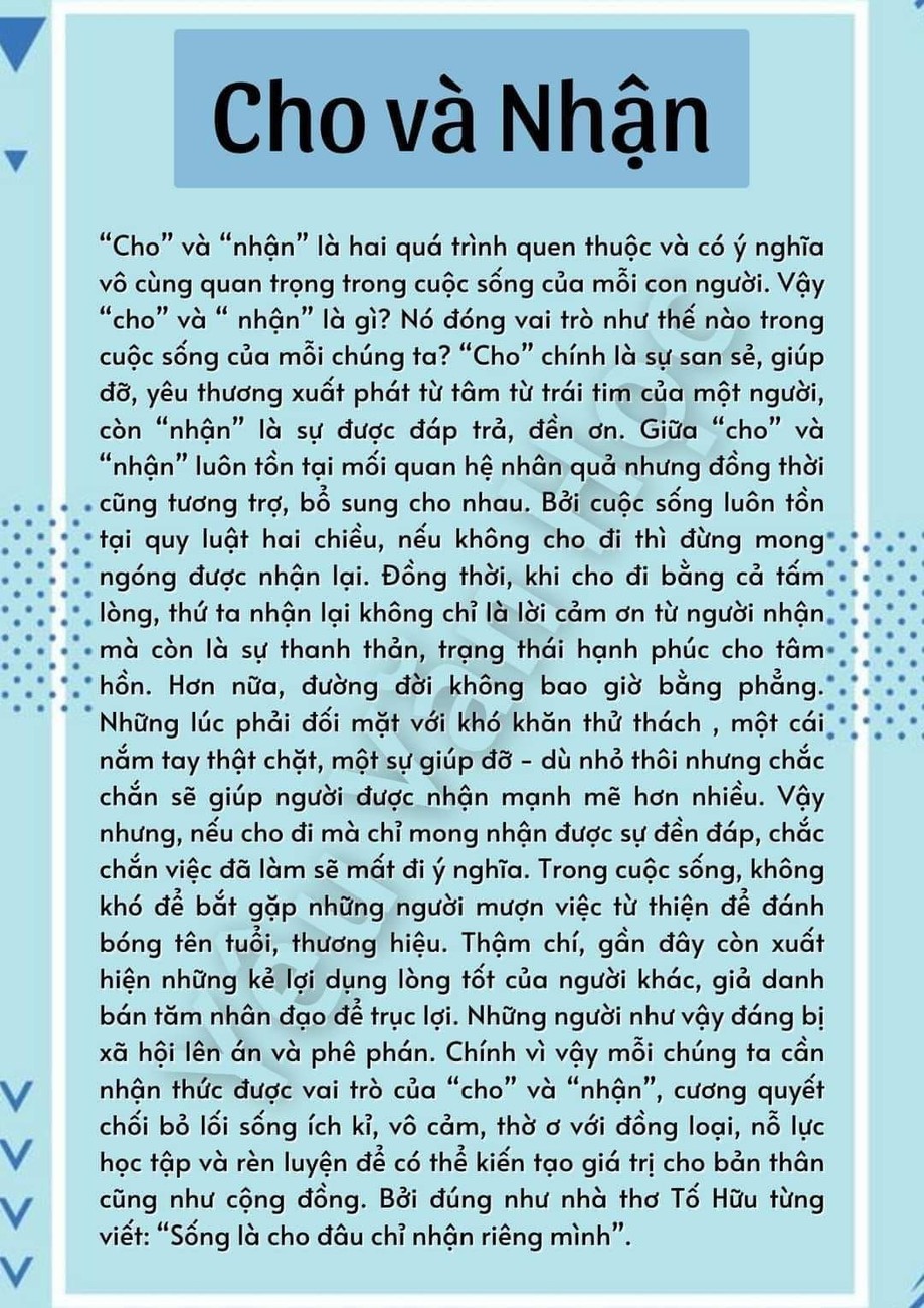 Cho Đi Và Nhận Lại: Luật Nhân Quả Trong Cuộc Sống Gallery 2