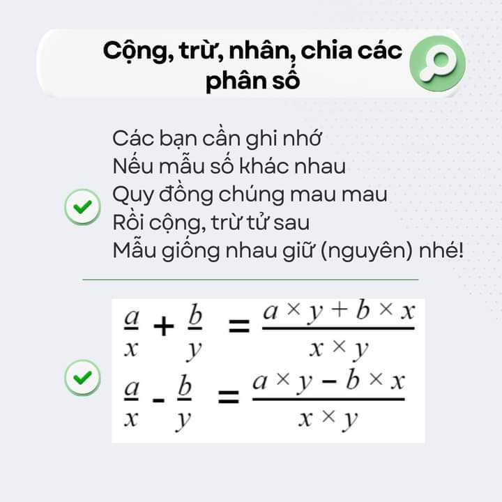 Cộng Trừ Nhân Chia Phân Số Lớp 5 Gallery 2