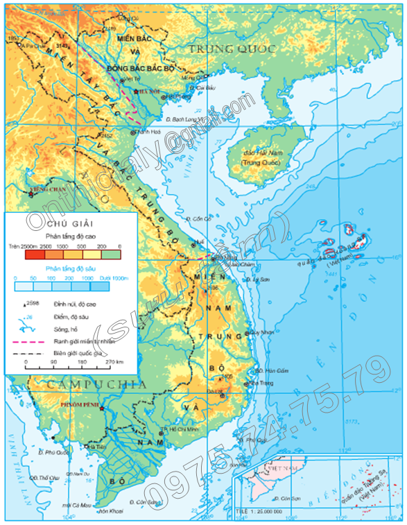 Nhân tố nào chủ yếu tạo ra sự phân hóa thiên nhiên theo vĩ độ ở nước ta?