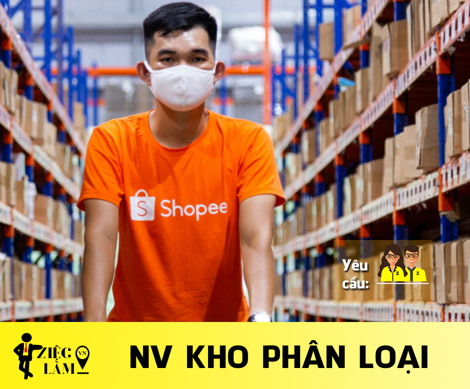 Công việc của nhân viên kho phân loại Shopee là gì?