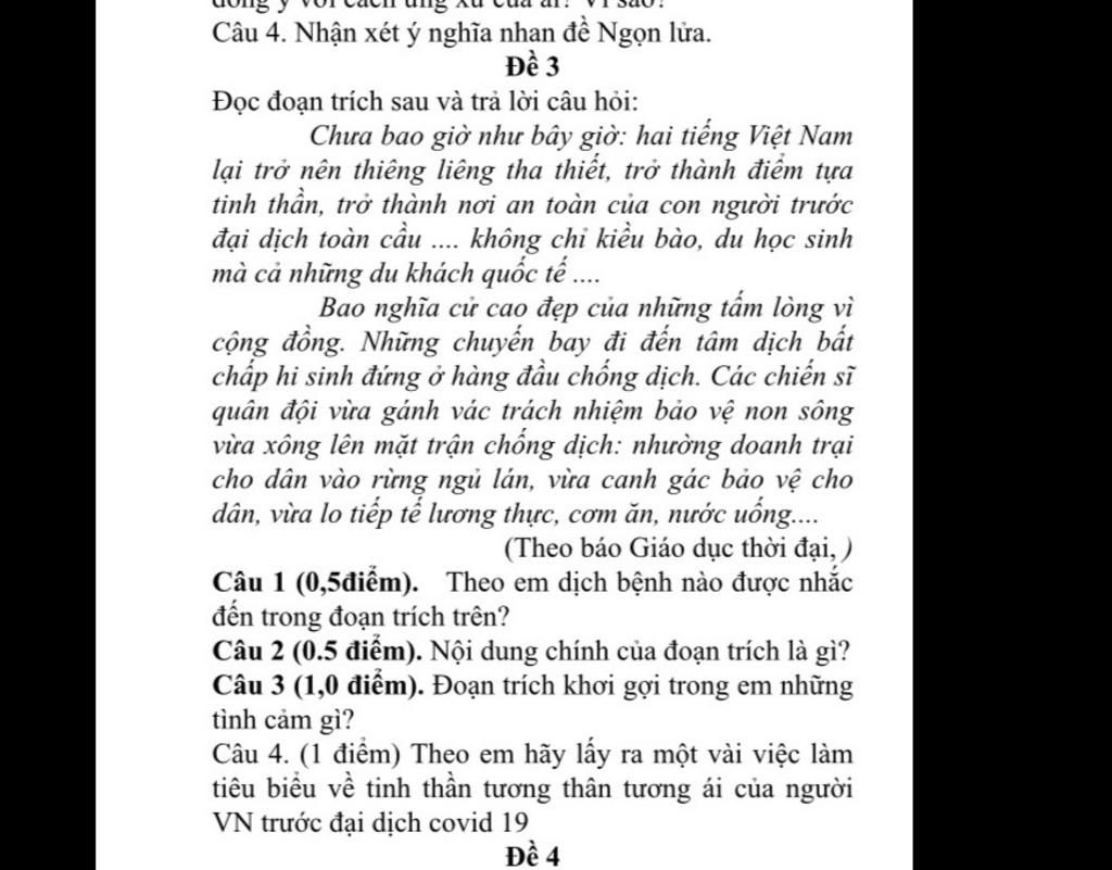 Ý Nghĩa Nhan Đề "Ngọn Lửa"