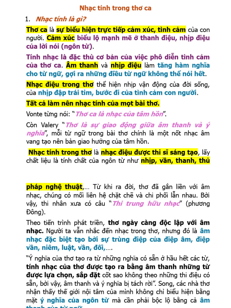 Nhịp điệu trong thơ là gì? Gallery 2