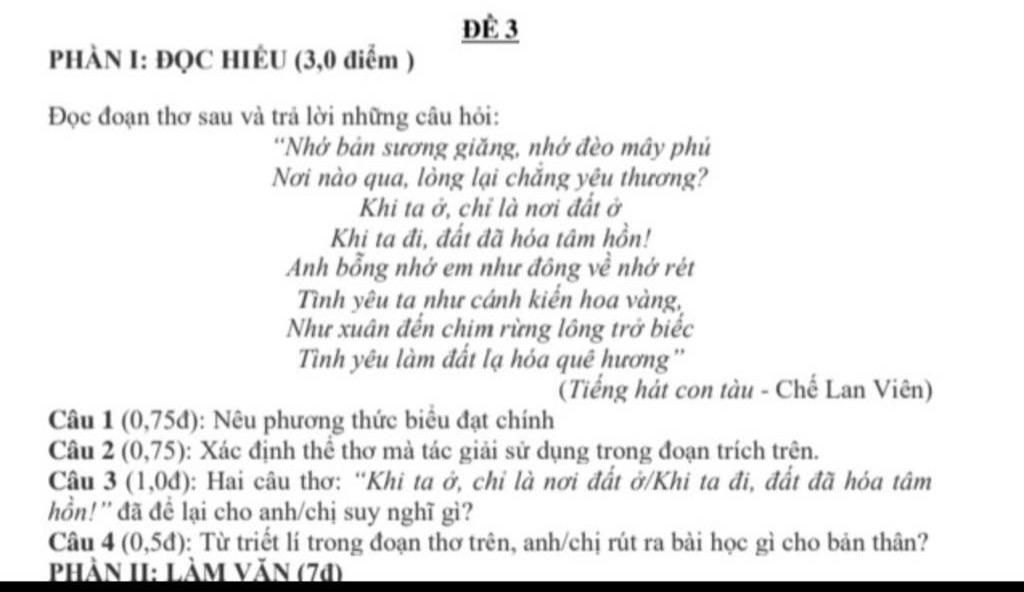 Nhớ Bản Sương Giăng Nhớ Đèo Mây Phủ