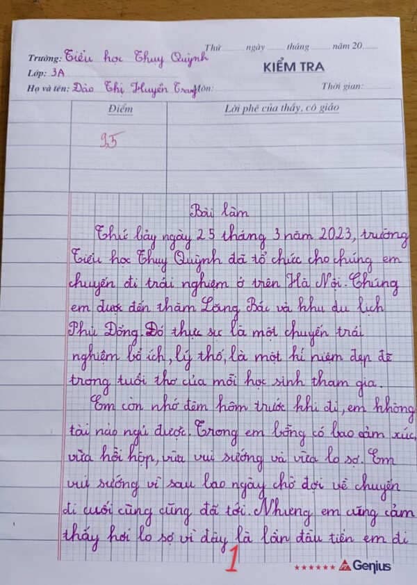 Kể Lại Chuyến Đi Tham Quan Lăng Bác - Lớp 8 Gallery 1