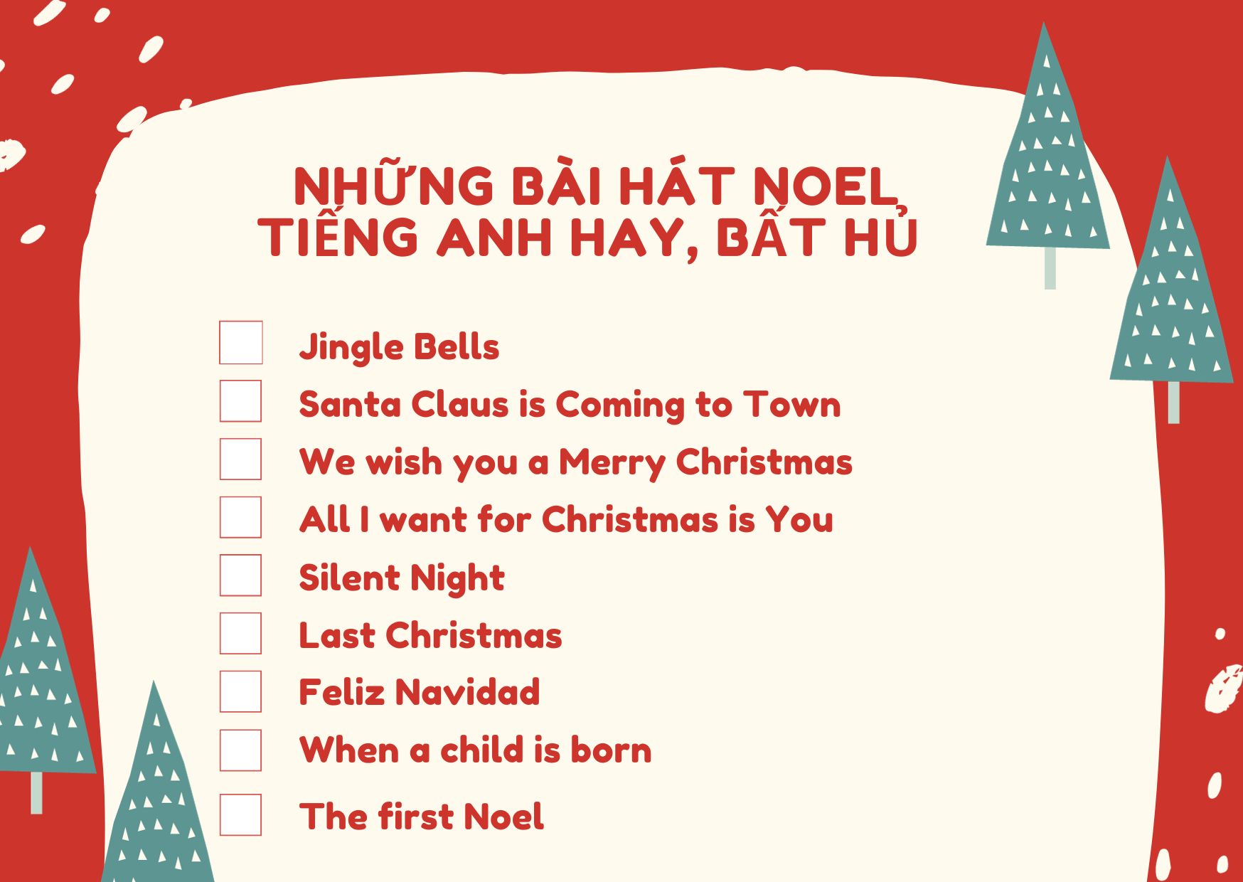 Bài Hát Giáng Sinh Hay Nhất Gallery 1