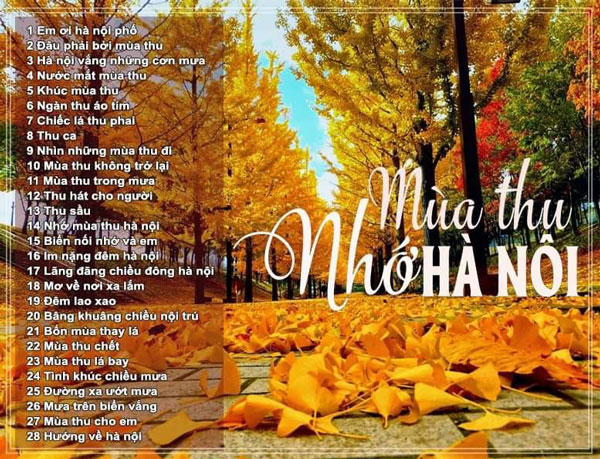 Những Bài Hát Hay Về Mùa Thu Hà Nội Gallery 2