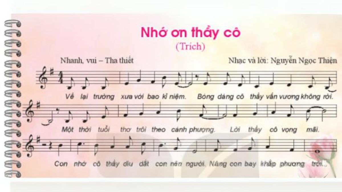 Bài Hát Ngắn Về Thầy Cô Gallery 1