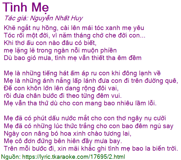 Mẹ là những tiếng hát ấm áp ru con khi đông lạnh về Gallery 1
