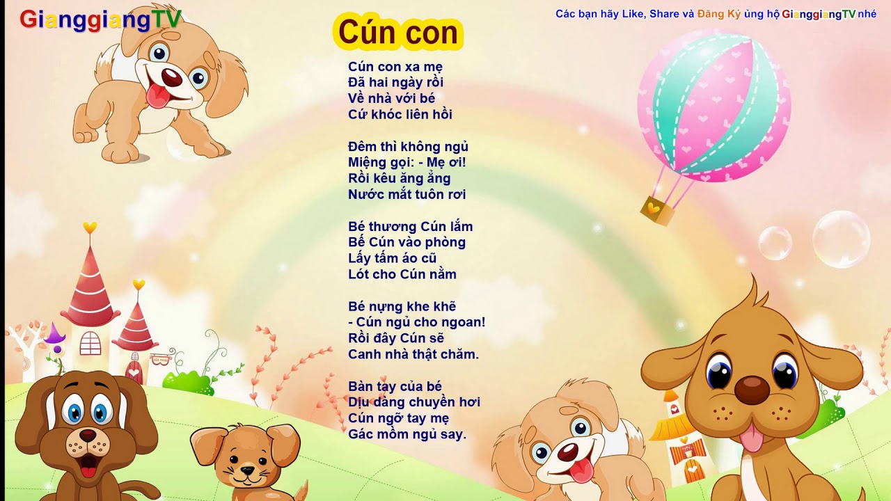 Bài Hát Về Con Vật Nuôi Trong Gia Đình Gallery 1