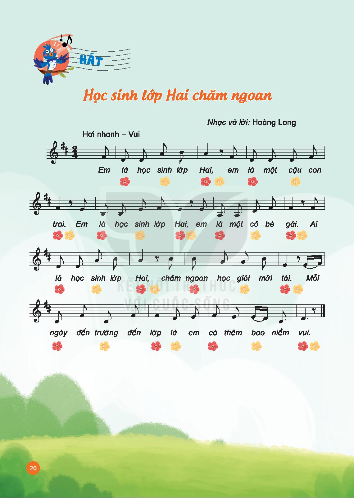 Bài Hát Học Sinh Lớp 2 Chăm Ngoan Gallery 1