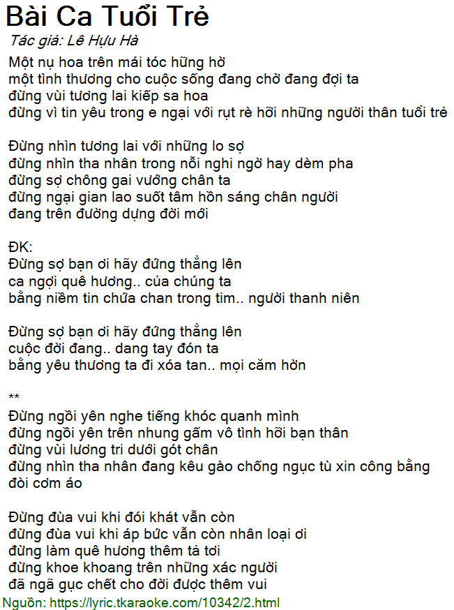 Bài Hát Hay Về Tuổi Trẻ - Giai Điệu Tuổi Thanh Xuân Gallery 1