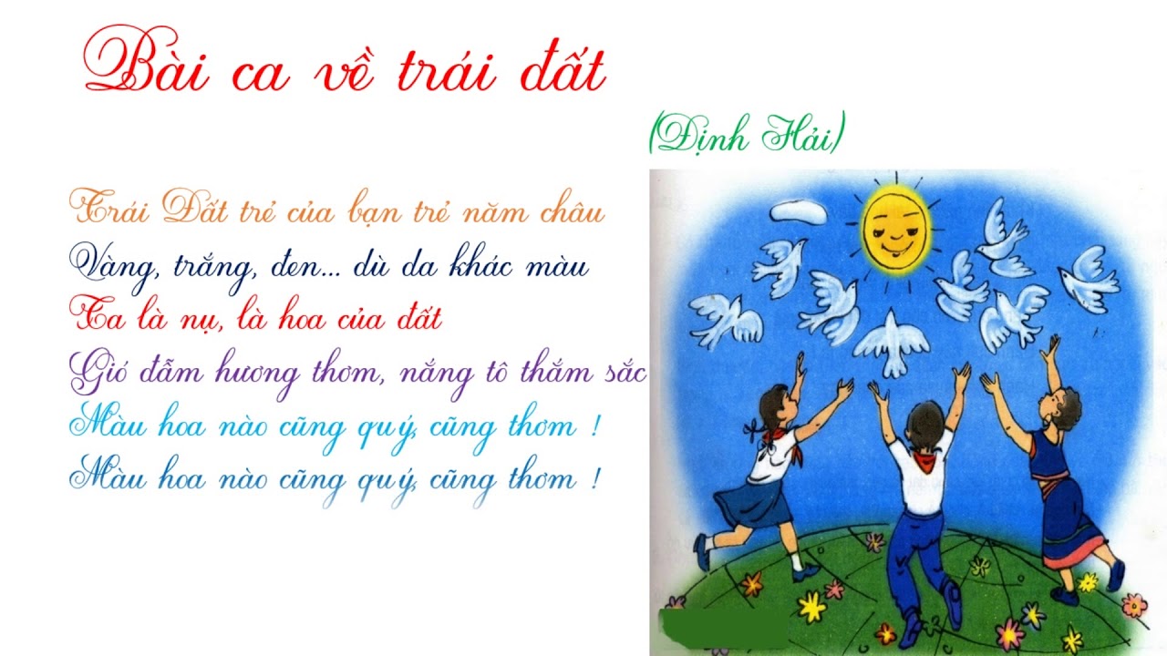 Bài Ca Về Trái Đất Lớp 5 Gallery 1