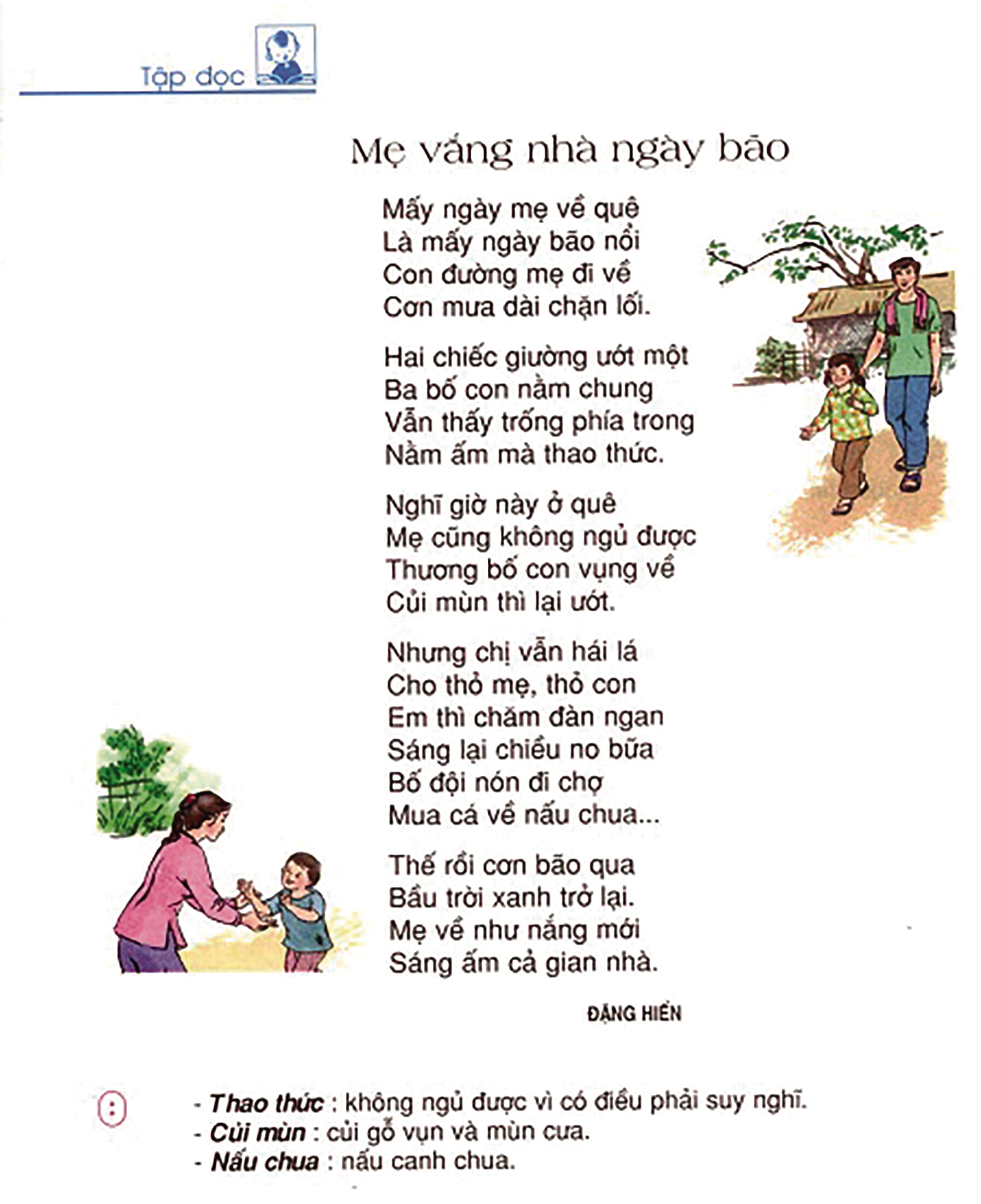 Bài Thơ Khi Mẹ Vắng Nhà Gallery 1