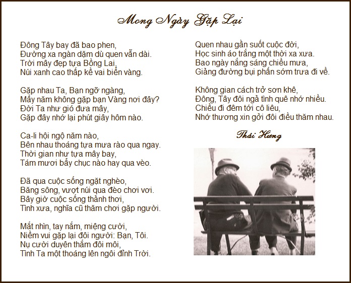 Thơ Lâu Ngày Gặp Lại: Xúc Cảm Bồi Hồi, Niềm Vui Tái Ngộ Gallery 1