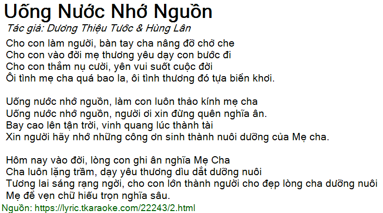 Thơ về Uống Nước Nhớ Nguồn Gallery 1
