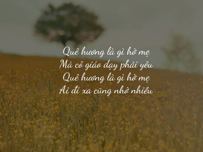 Những Bài Thơ Hay Về Quê Hương Đất Nước Gallery 2