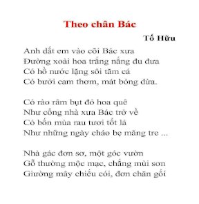 Những Bài Thơ Ngắn Về Bác Hồ Của Tố Hữu