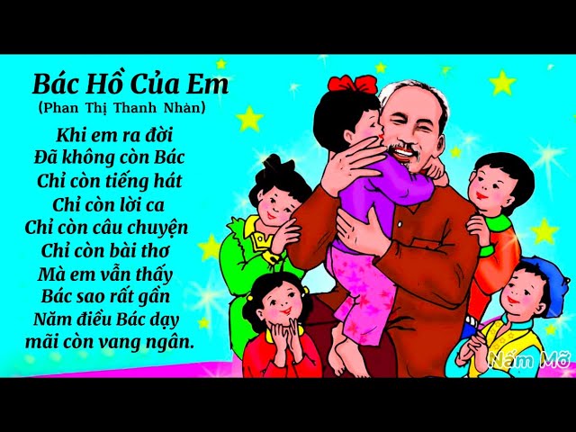 Thơ Ngắn Về Bác Hồ Và Thiếu Nhi