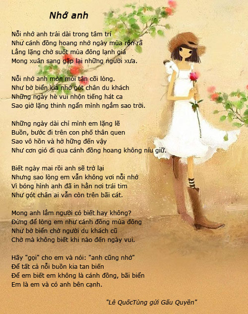 Thơ Nhớ Anh Gallery 2