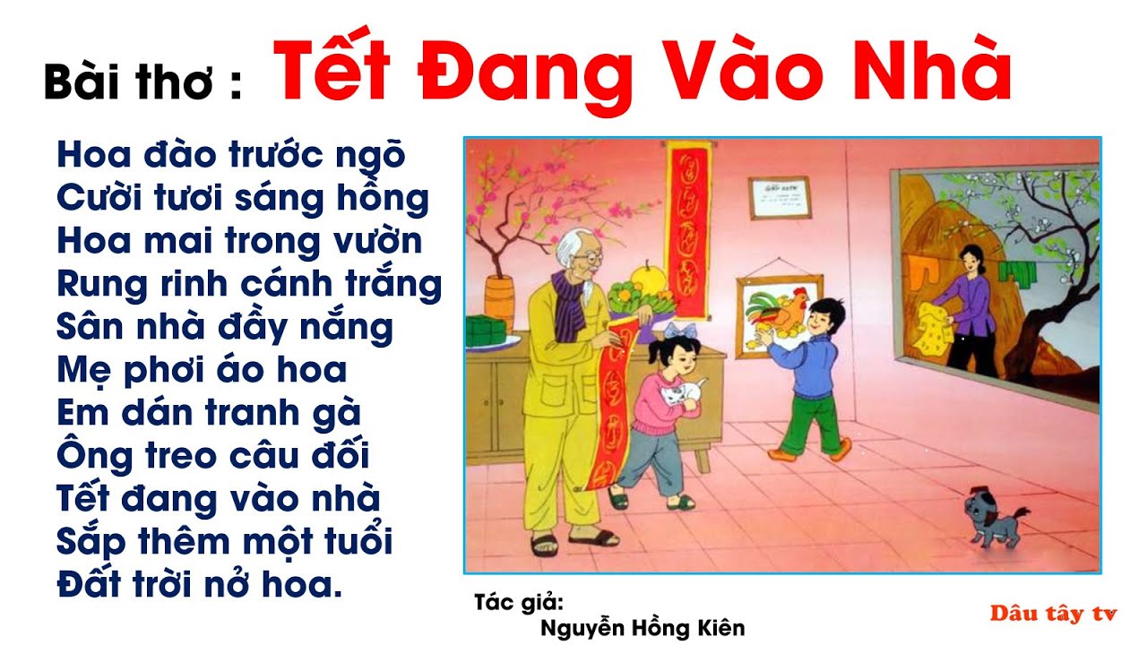 Bài thơ Tết đang vào nhà Gallery 1