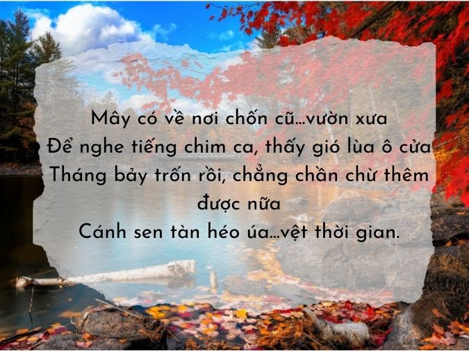 Thơ Tháng Tám - Vẻ Đẹp Mùa Thu Trong Từng Vần Thơ Gallery 1