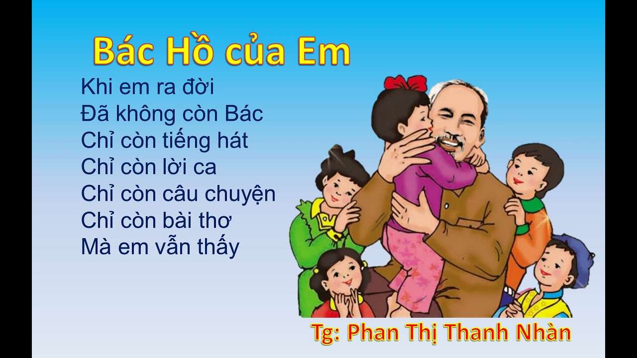 Thơ Bác Hồ dành cho thiếu nhi Gallery 1