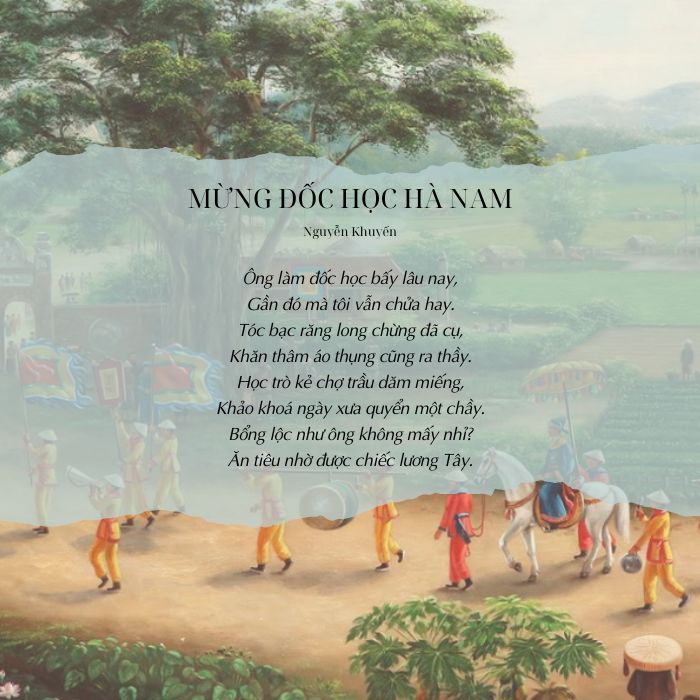 Thơ Trào Phúng Nguyễn Khuyến: Sự Châm Biếm Tinh Tế và Tình Cảm Sâu Sắc Gallery 2