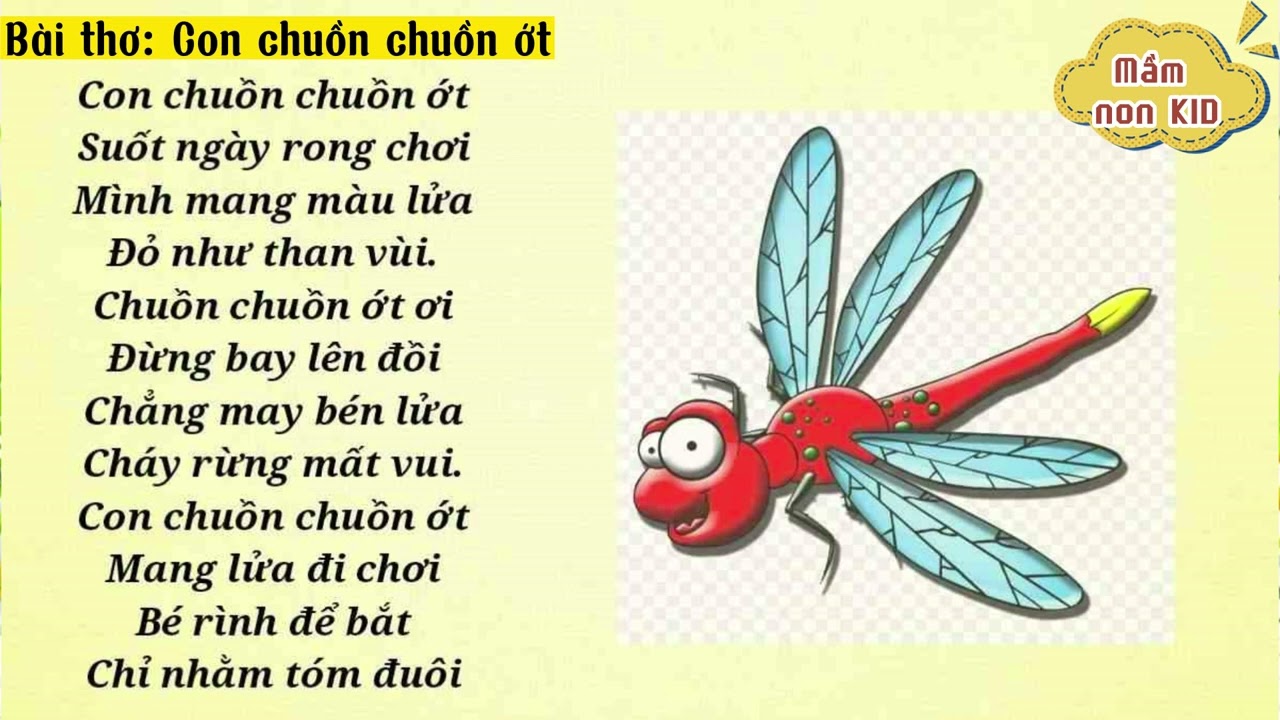 Bài Thơ Con Chuồn Chuồn Gallery 1