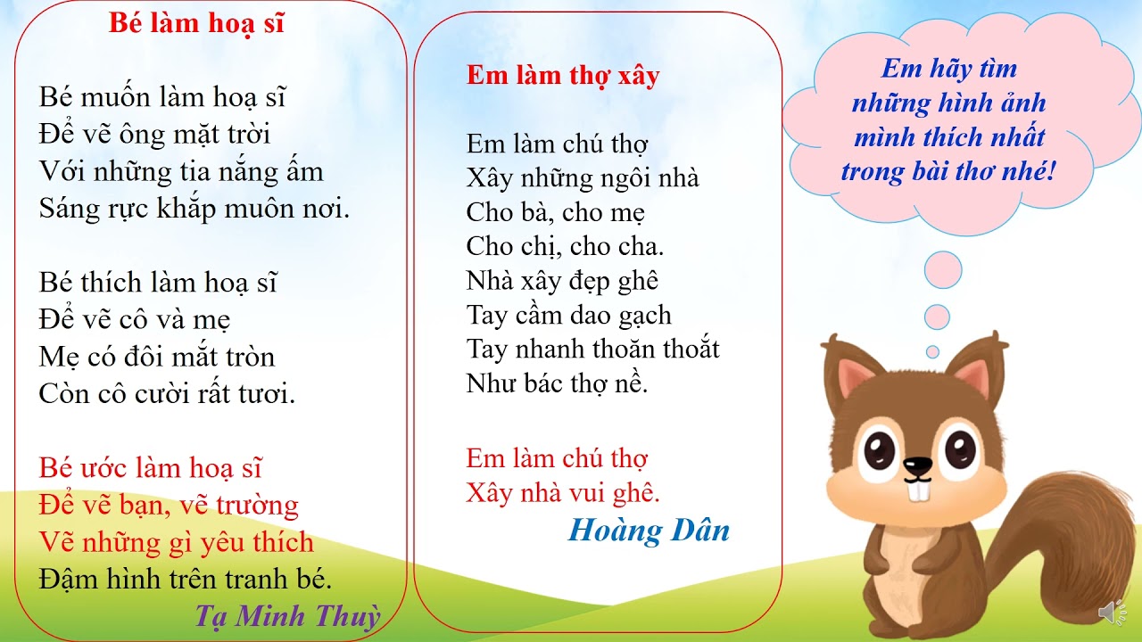 Câu chuyện và bài thơ về nghề nghiệp Gallery 2