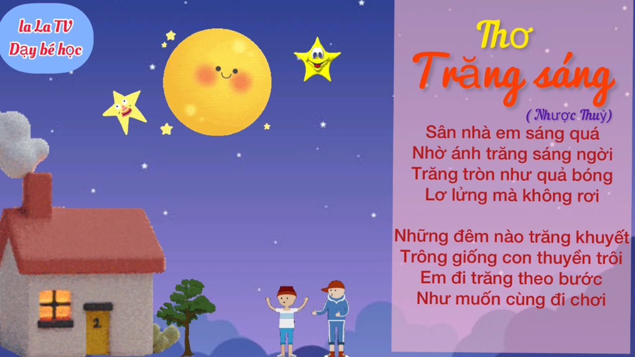 Lời Bài Thơ Trăng Sáng Gallery 1