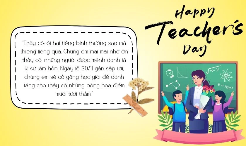 Văn về thầy cô 20/11 ngắn Gallery 1