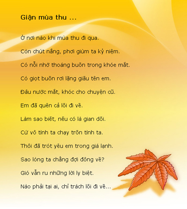 Những Bài Viết Về Mùa Thu Hay Nhất