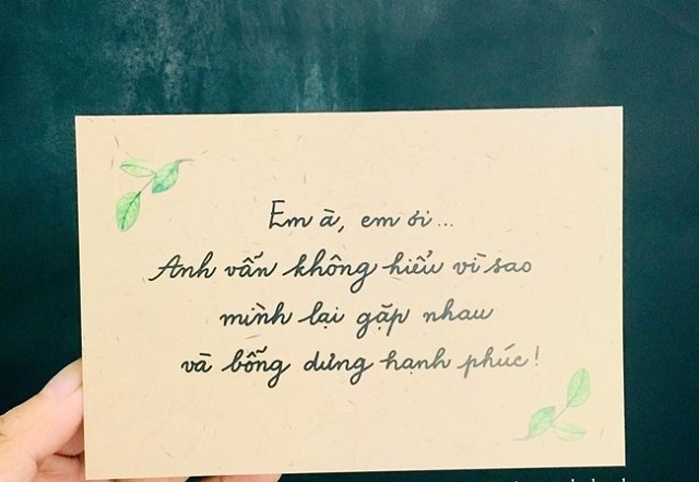 Những Bức Thư Tình Hay Và Lãng Mạn Nhất
