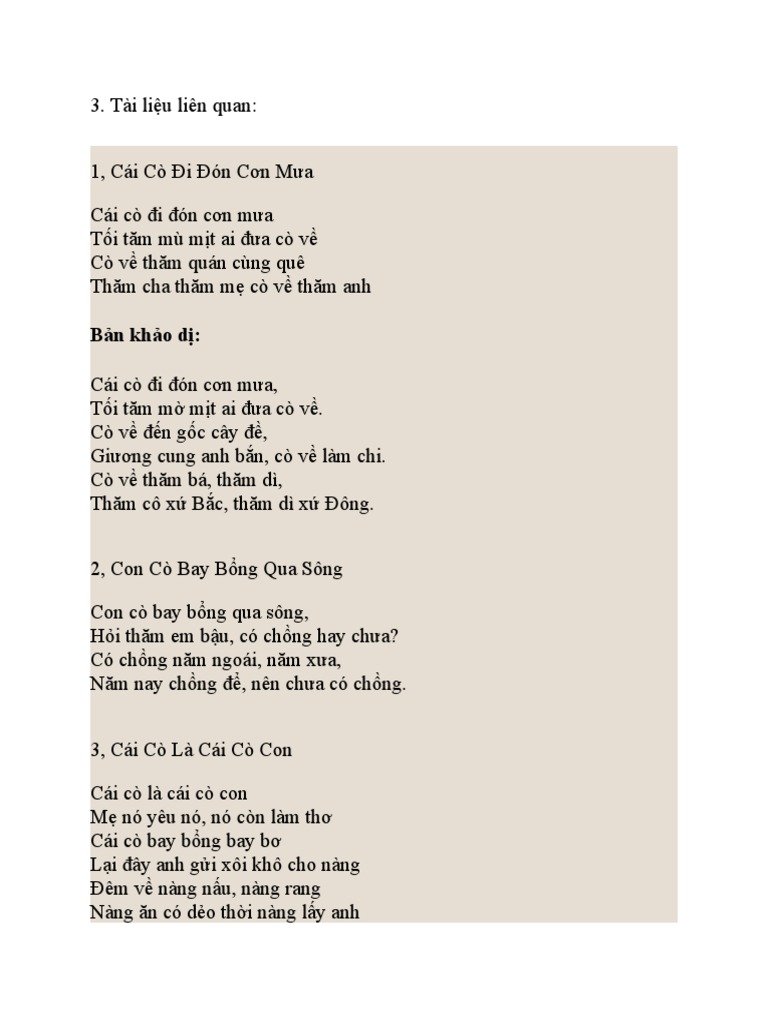 Những câu ca dao về con cò Gallery 2