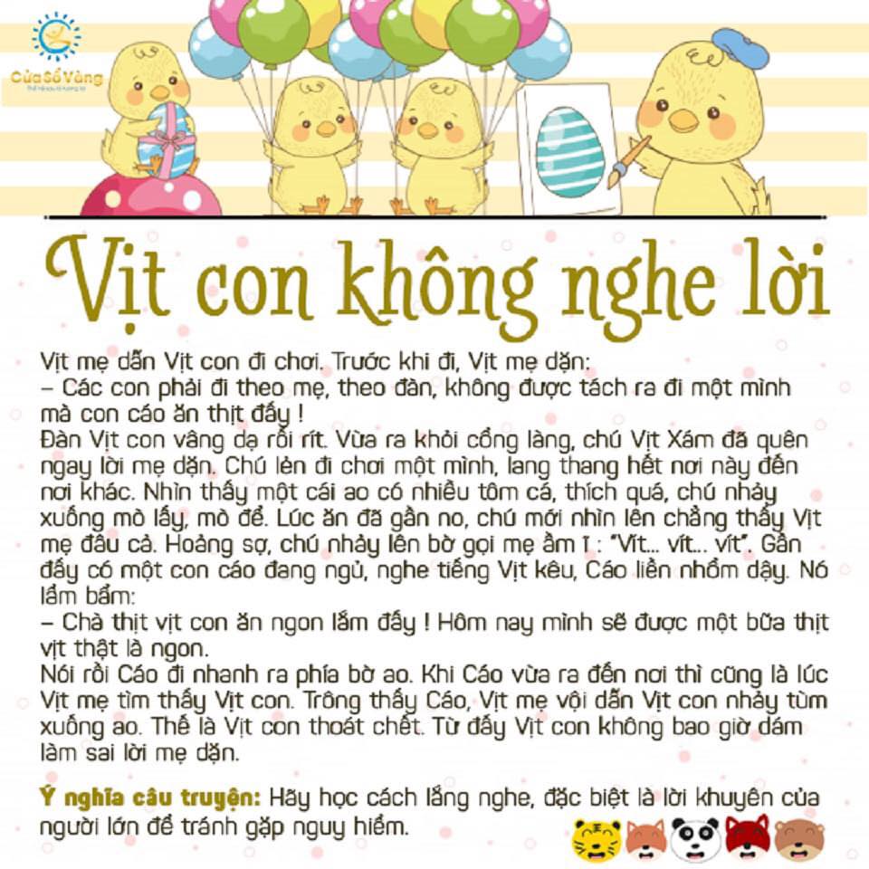 Những Câu Chuyện Hay Ý Nghĩa Cho Học Sinh Tiểu Học Gallery 2