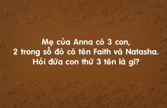 Những Câu Đố Hóc Búa Thách Thức Trí Tuệ