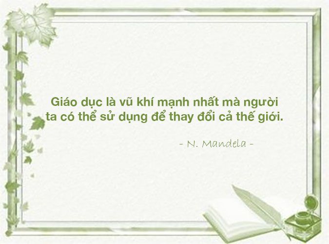 Những Câu Nói Hay Về Giáo Dục