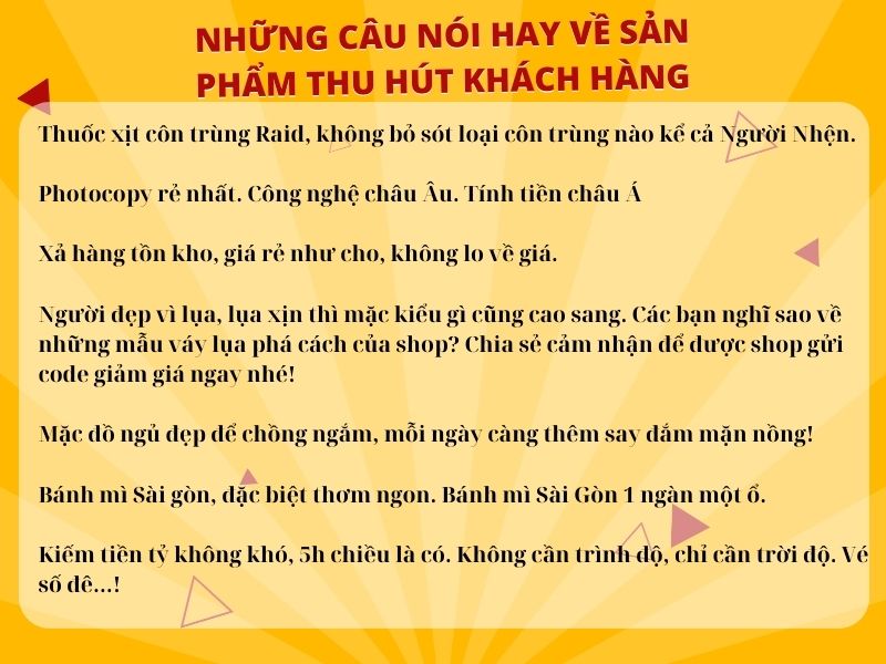 Những Câu Nói Thu Hút Khách Hàng Hiệu Quả Nhất