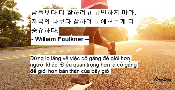 Những câu nói tiếng Hàn hay về cuộc sống Gallery 1
