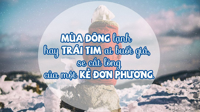 Những Câu Nói Hay Về Mùa Đông