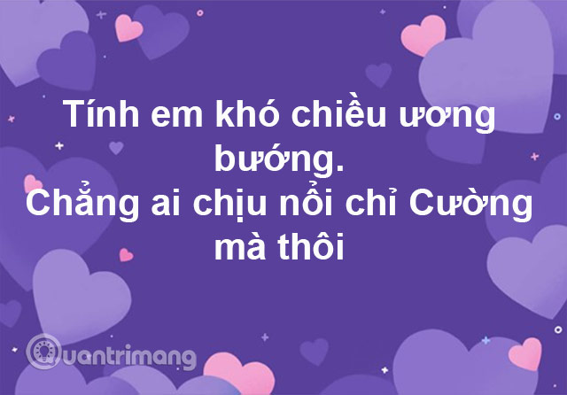 Thả Thính Tên Cường - Những Câu Thả Thính Hay Nhất Dành Cho Cường Gallery 1