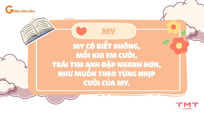 Thả Thính Tên My: Bí Kíp Chinh Phục Cô Nàng Mang Tên My Gallery 2