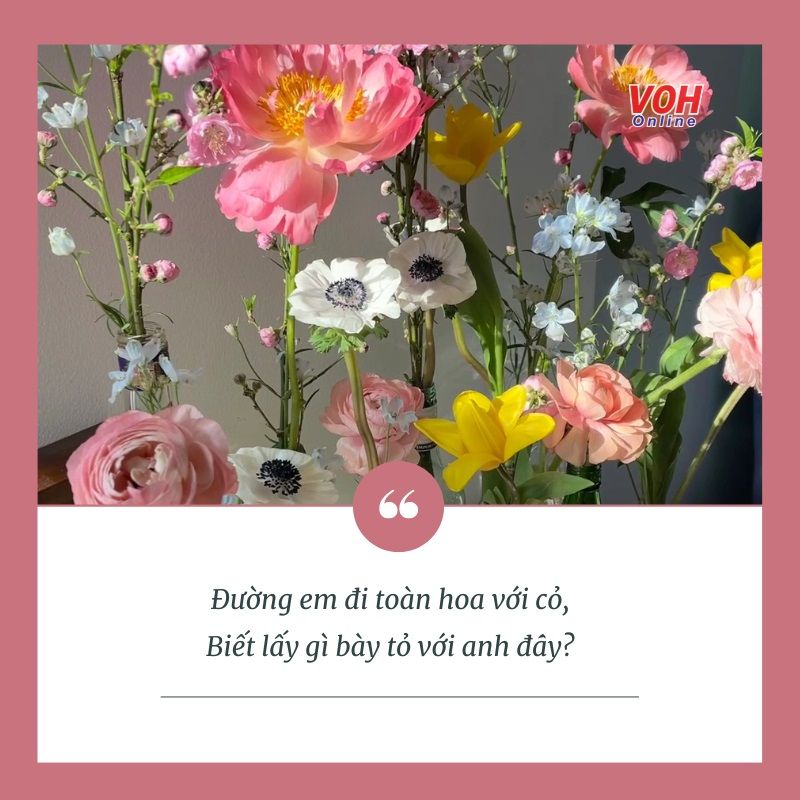 Thả Thính Với Hoa: Những Câu Nói Hay Nhất, Lãng Mạn Nhất Gallery 1