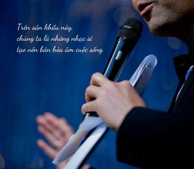 Những Câu Thơ Hay Của MC Văn Nghệ